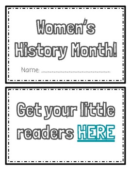 Preview of FREEBIE- Women's History Month Writing