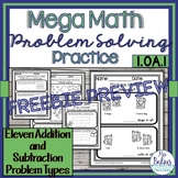 FREEBIE Word Problems Eleven Addition and Subtraction Type
