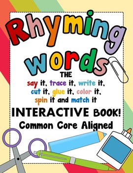 Preview of Rhyming Words - CVC Words