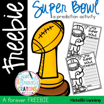 Super Bowl Predictions Game (Free Printable) - Fun Money Mom