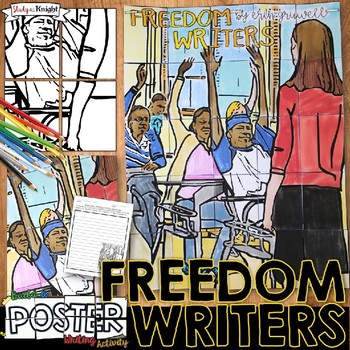 Preview of Freedom Writers Collaborative Poster and Writing Activity