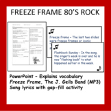 ESL Song Activity - Freeze Frame by The J. Geils Band, (MP