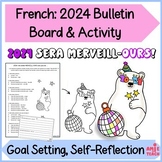 FRENCH: 2024 Bulletin Board & Activity