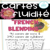 FRENCH 484 Blending Flashcards for Fluidity Sounds & Sylla