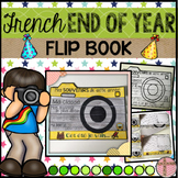 FRENCH End of Year Camera Flip Book Craftivity - LIVRE À C