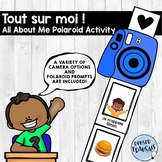 FRENCH All About Me - Tout Sur Moi - Beginning of School Y