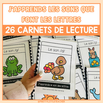 Preview of FRENCH Alphabet Book - 26 livrets Abécédaire