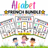 FRENCH Alphabet Letter Flashcards & Coloring Pages for Kid