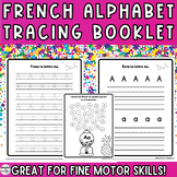 FRENCH Alphabet Tracing Practice Booklet