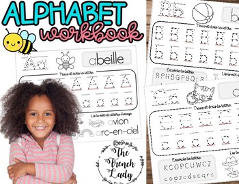 Preview of FRENCH Alphabet Workbook - Learning Pages - L'alphabet