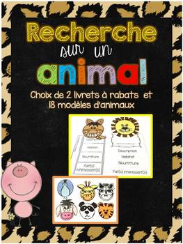 French Animal Research Flipbooklivre à Rabats Recherche Sur Un Animal - 