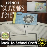FRENCH BACK-TO-SCHOOL SUMMER MEMORY CAMERA CRAFT - SOUVENI