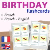 BIRTHDAY French flashcards Un anniversaire