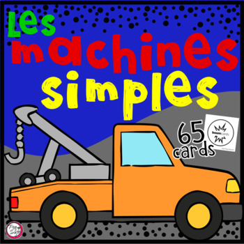 Preview of FRENCH BOOM CARDS • Machines Simples