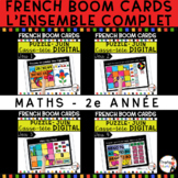 FRENCH BOOM CARDS PUZZLE MATHÉMATIQUES - BUNDLE - JUIN - 2e
