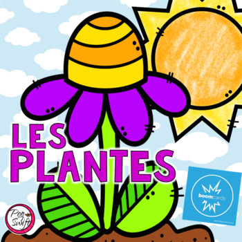 Preview of FRENCH BOOM CARDS • Plants