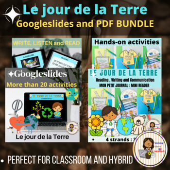 Preview of FRENCH BUNDLE : EARTH DAY / LE JOUR DE LA TERRE (DIGITAL and PRINTABLE)