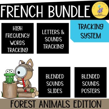 Preview of FRENCH BUNDLE I FRENCH letters, sounds and words I les mots fréquents