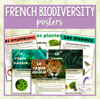 Preview of FRENCH Biodiversity Posters!
