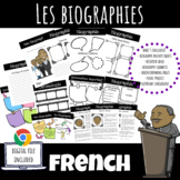 FRENCH Biography Writing | Black History Month | Digital &