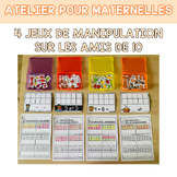 FRENCH Bundle Fall Math Center Counting numbers 1-10 - com