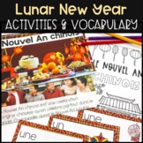 FRENCH CHINESE/LUNAR NEW YEAR ACTIVITIES, VOCAB & READER (