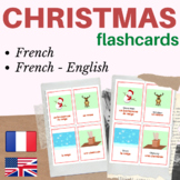 Christmas French flashcards Noël