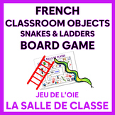 FRENCH CLASSROOM Snakes & Ladders Board Game - Jeu de l'oi