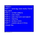 FRENCH - COLORS AND NUMBERS