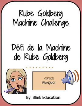 Preview of FRENCH Chain Reaction Assignment - Rube Goldberg Machine Challenge