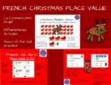 FRENCH: Christmas Place Value Activities