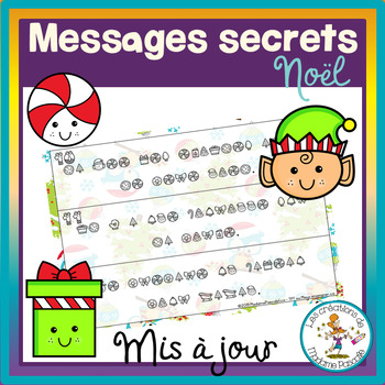 Preview of Messages secrets - Noël / FRENCH Christmas secret messages