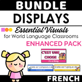 FRENCH Back to School Classroom Decor ENHANCED BUNDLE Pack