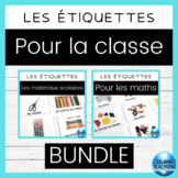 FRENCH Classroom Labels BUNDLE