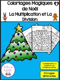 FRENCH Coloriages Magiques de Noël- La Multiplication et L