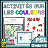 FRENCH Color Activities | Les couleurs