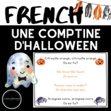 FRENCH Comptine d'Halloween et activites/Halloween song an
