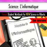 FRENCH Computer Science Unit Grade 3 Alberta - Worksheets 