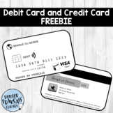 FRENCH Debit Card and Credit Card Freebie