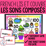 FRENCH Science of Reading Phonics Decoding Game - Les sons