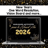 FRENCH *Digital* New Year 2024 - One Word Resolution - Vis