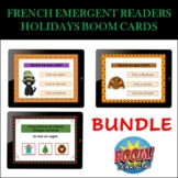 FRENCH EMERGENT READERS HOLIDAYS BOOM CARDS BUNDLE