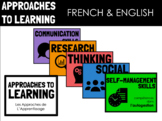 FRENCH & ENGLISH IB PYP APPROACHES TO LEARNING POSTERS