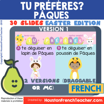 Tu préfères Pâques | French Easter Would You Rather