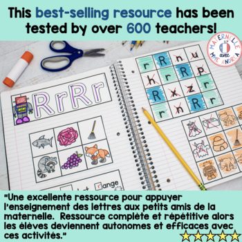 FRENCH Enseigner l'alphabet en 35 jours - 35 Days of French Alphabet ...