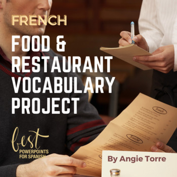 Preview of French Food and Restaurant Group Speaking Project / Presentation