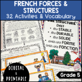 FRENCH FORCES ACTING ON STRUCTURES UNIT - GRADE 5 SCIENCE 