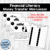 FRENCH Financial Literacy - Money Transfer Mini-Lesson + T