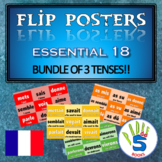 FRENCH Flip Poster BUNDLE!- (ALL 4 présent, passé comp, im