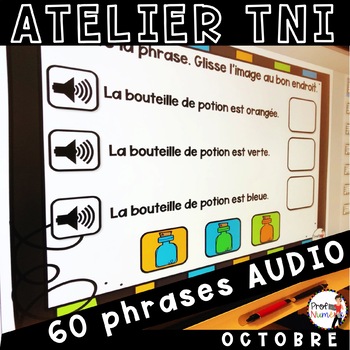 Preview of FRENCH GAMES INTERACTIVE - Atelier TNI - 60 Phrases AUDIO OCTOBRE
